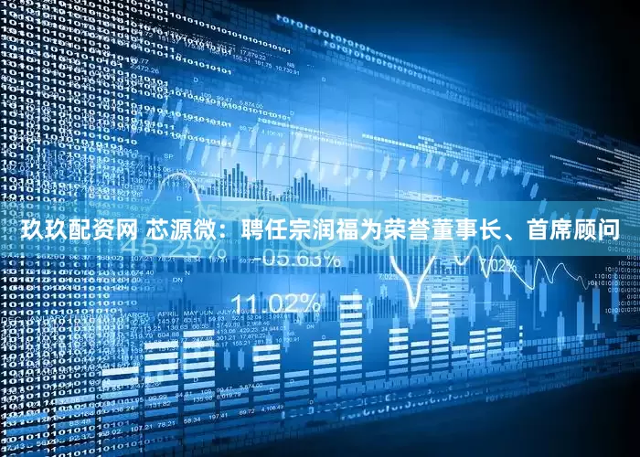 玖玖配资网 芯源微：聘任宗润福为荣誉董事长、首席顾问